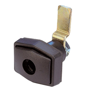 Druckdrehverschluss STS Oberholz Hexagon – schwarz