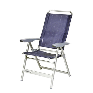 Dukdalf Dynamic Alu Campingstuhl blau/grau