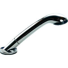 Duschset JULIA REICH chrom/anthrazit – 150 cm
