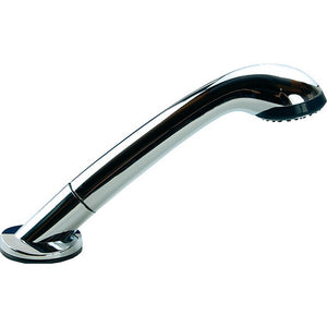 Duschset JULIA REICH chrom/anthrazit – 150 cm