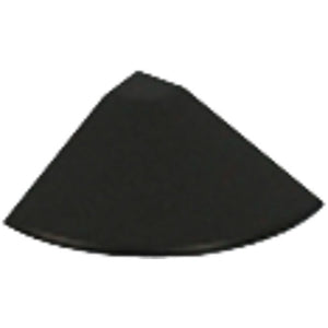 Eckkeil Isabella schwarz für Zeltteppiche