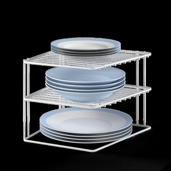 Eckschrankeinsatz Silos Weiß – platzsparend - 2