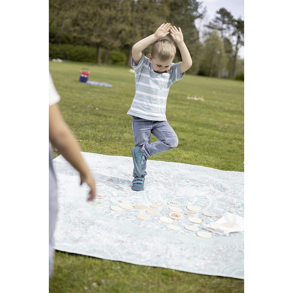 Eichhorn Bewegungsspiel – 20 Holz-Spielscheiben