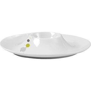 Eierbecher BRUNNER Melamin in Weiß/Grau/Lime