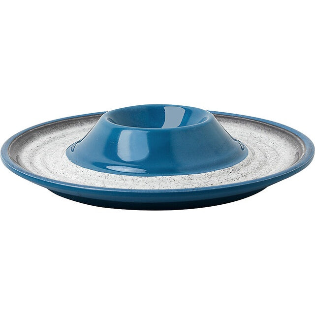 Eierbecher BRUNNER Tuscany creme/blau