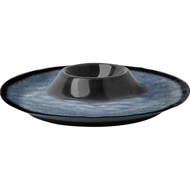 Eierbecher BRUNNER Venetian schwarz/blau – Melamin