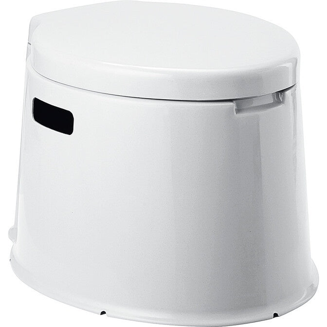 Eimertoilette Optitioil grau - tragbar, 100 kg
