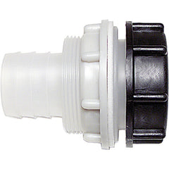 Einfüllstutzen 40 mm mit Deckel in Weiß