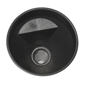 Einfülltrichter mit flexiblem Auslaufrohr