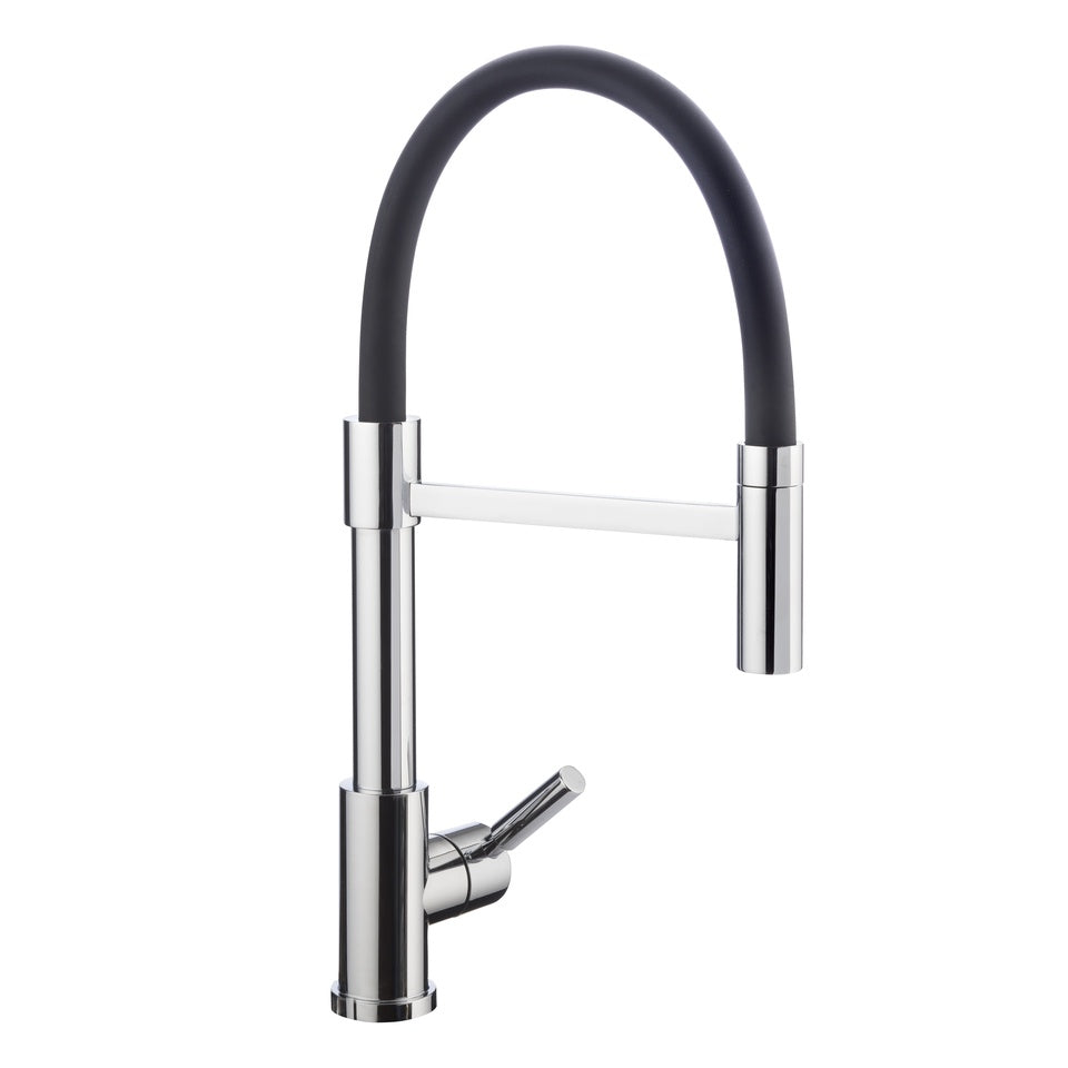 Einhebelmischer Reich Trend SR - Chrom & Grau