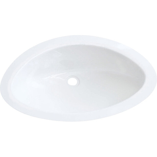 Einlegemulde Comet oval groß 510 mm weiß