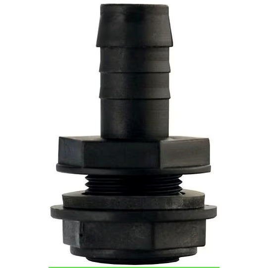 Einschraubtülle 3/4 Zoll schwarz für Schlauchverbinder