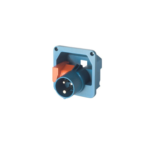 Einspeisung 230 V blau – kompakt & sicher