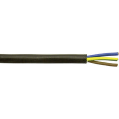 Elektroleitung H05VV-F 10 m schwarz