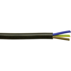 Elektroleitung H07RN-F 50 m schwarz - Gummi