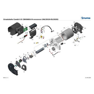 Elektronik Truma Combi 4 E - Heizungsteil