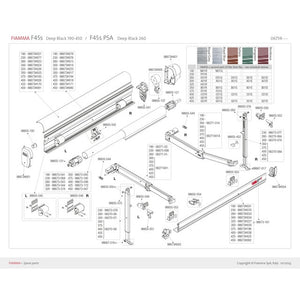 Endanschlag rechts 48 mm für FIAMMA F45 Ti/S/Plus - 2