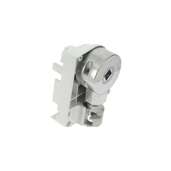 Endplatte links weiß für Markisen 4900