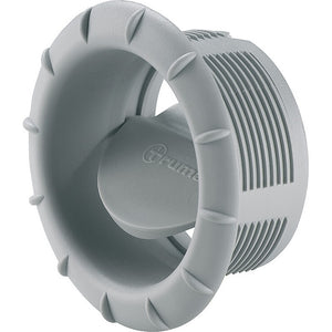 Endstück EN achatgrau für Lüfter und Rohre 65 mm