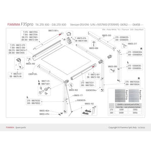 Endstück Spannband für Caravanstore - FIAMMA - 2