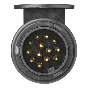 Erich Jäger 13-polig PVC Stecker, schwarz - 5