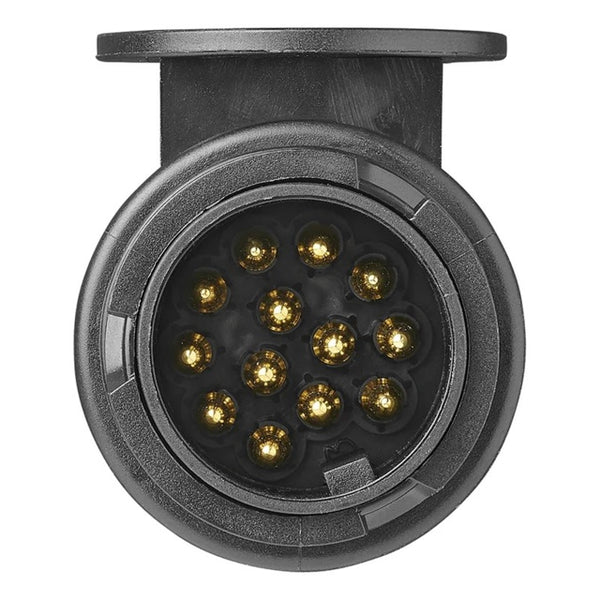 Erich Jäger 13-polig PVC Stecker, schwarz - 5
