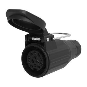 Erich Jäger Kupplung 13-polig, Schraubkontakte