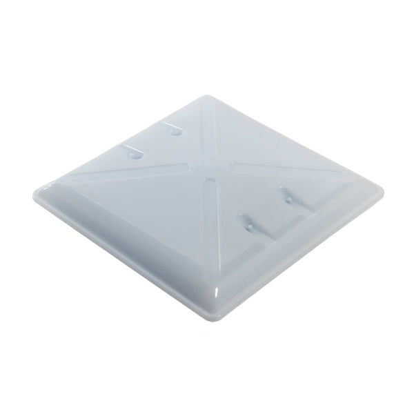 Ersatzhaube MPK 40 x 40 cm cremeweiß - 2