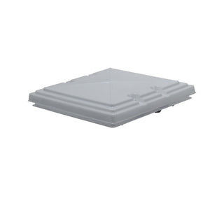 Ersatzhaube MPK 40x40 cm – grau/milchig