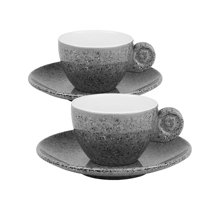 Espresso Set Granite 4tlg. von gimex