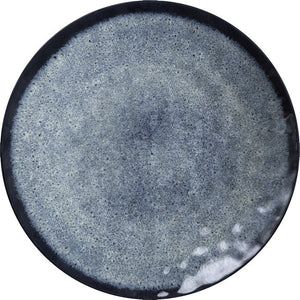 Essteller BRUNNER 25 cm schwarz/blau - Melamin