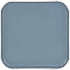 Essteller eckig blau aus Melamin – 25 cm
