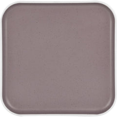Essteller eckig Dolomit 25 cm – Melamin rosé