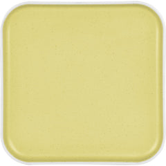 Essteller eckig Dolomit gelb – 25 cm