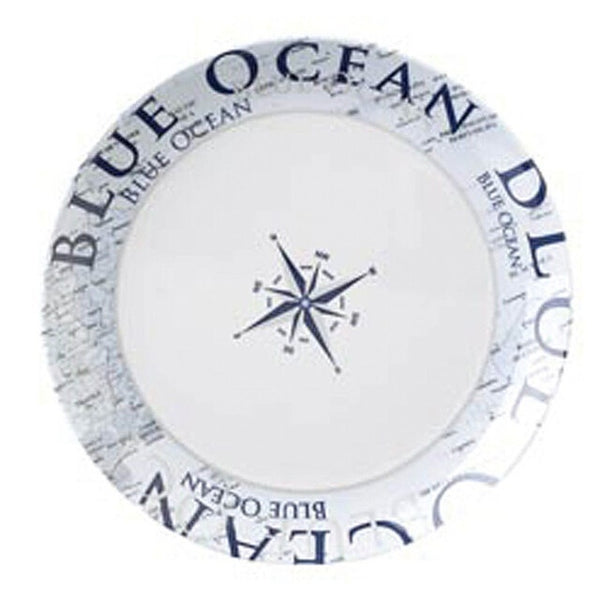 Essteller Melamin BRUNNER Blue Ocean 25 cm