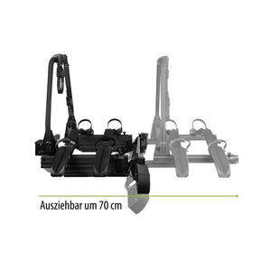 EUFAB SD260 Fahrradträger 60 kg für 2 Räder - 2