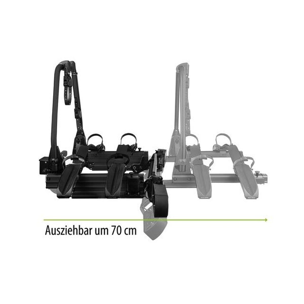 EUFAB SD260 Fahrradträger 60 kg für 2 Räder - 2