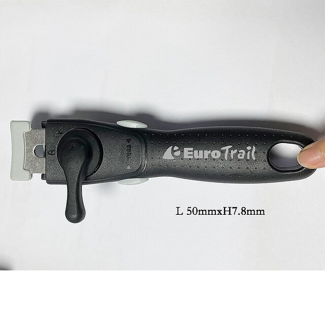 Eurotrail Universalgriff für Töpfe & Pfannen, schwarz