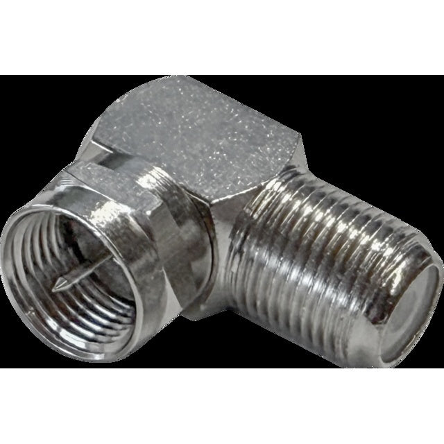 F-Winkeladapter 90° – F-Stecker auf F-Buchse