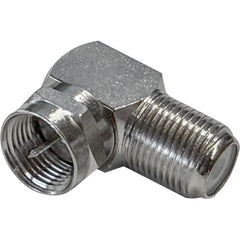 F-Winkeladapter 90° – F-Stecker auf F-Buchse