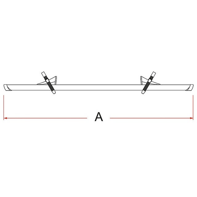 Fahrradschiene Fiamma Rail Premium S Fat Bike