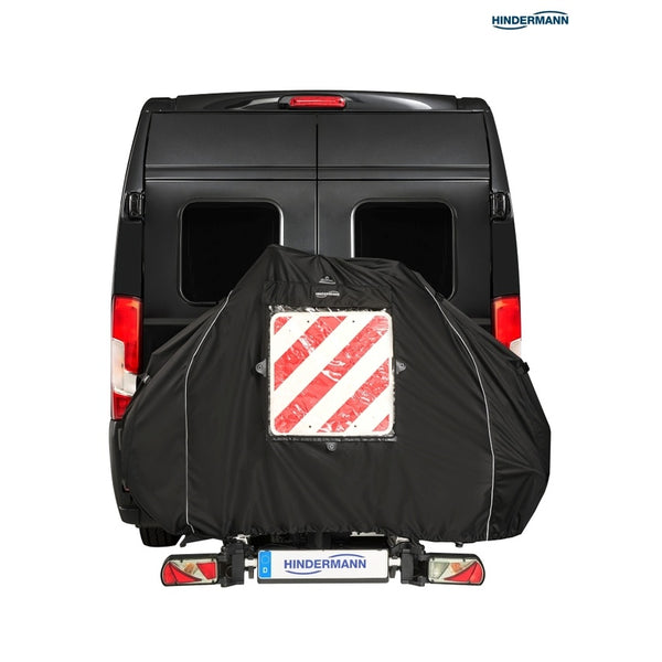 Fahrradschutzhülle Blackline – für 2 Räder, schwarz - 2