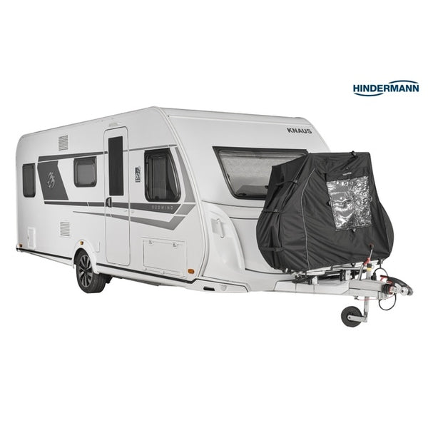 Fahrradschutzhülle Blackline – für 2 Räder, schwarz - 3