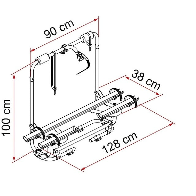 Fahrradträger FIAMMA Carry Bike Caravan XL A Pro 200
