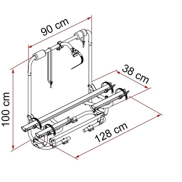 Fahrradträger FIAMMA Carry Bike Caravan XL A Pro 200 - 2