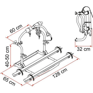 Fahrradträger Fiamma Carry Bike CL für 2 Räder - 2
