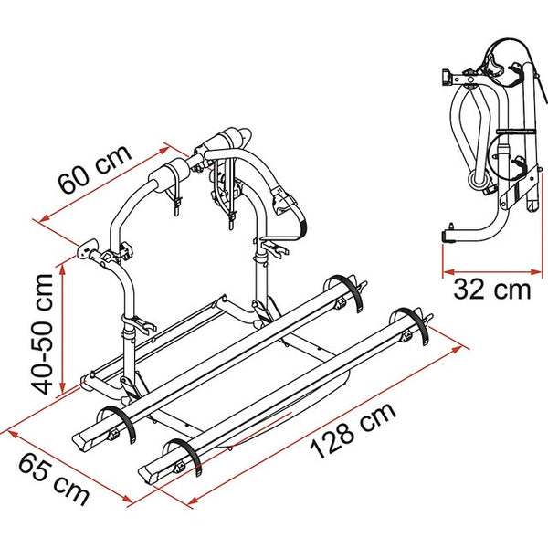 Fahrradträger Fiamma Carry Bike CL für 2 Räder - 2