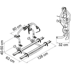 Fahrradträger Fiamma Carry Bike Pro C, 60 kg