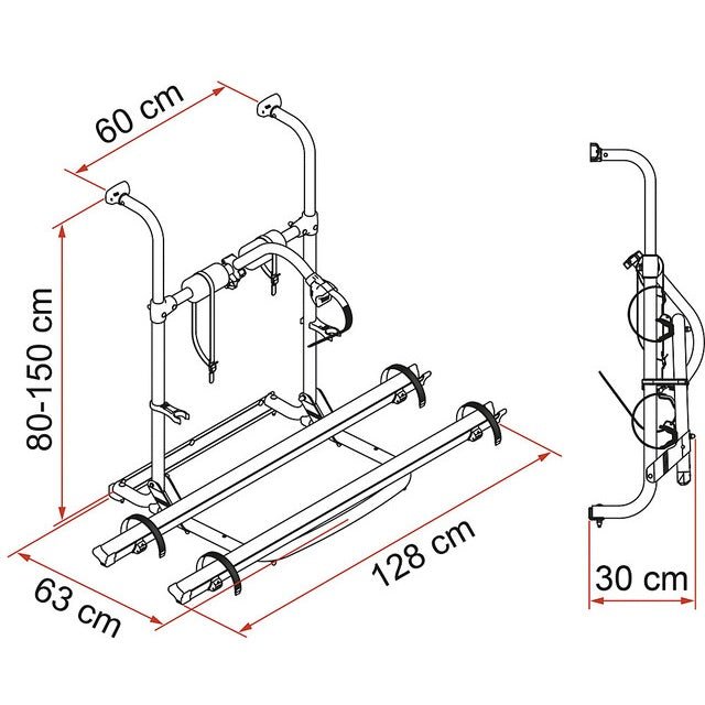 Fahrradträger Fiamma Carry Bike UL für 2 Räder