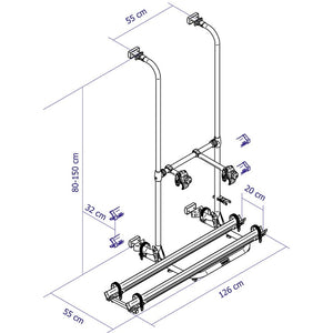 Fahrradträger Thule G2 Compact für 2 Räder - 2